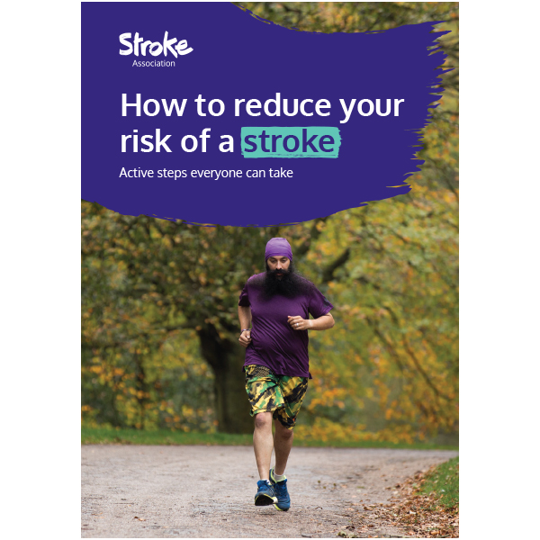 How to reduce your risk of a stroke, guide cover